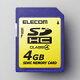 SDHCメモリカード 4GB MF-FSDH04G