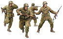 米・第101空挺師団兵士4体・バストーニュ1944年12月 【MB35253】 (プラモデル)