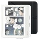 Kobo Libra Colour (ホワイト) スリープカバー(ブラック)セット