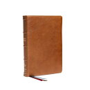 Nkjv, Reference Bible, Classic Verse-By-Verse, Center-Column, Premium Goatskin Leather, Brown, Premi