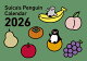 Suica’s Penguin壁かけカレンダー2026