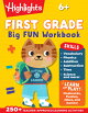 First Grade Big Fun Workbook: First Grade Workbook with 256 Pages of Activities for Reading Comprehe
