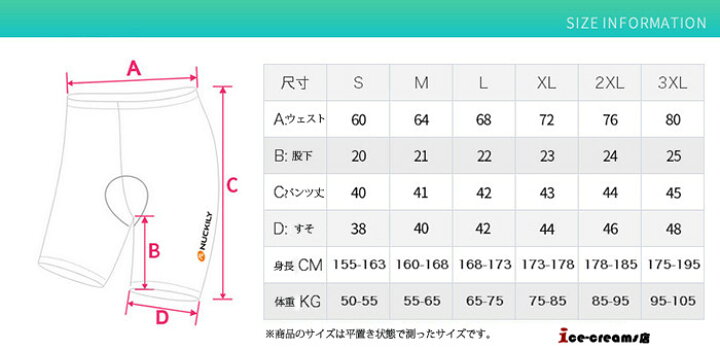 楽天市場】サイクルパンツ レーサーパンツ ハーフパンツ 通勤 通学 メンズ インナーウェア 速乾通気 パッド付 自転車 ロードバイク サイクリング  UVカット 痛み軽減 夏用 : ice-cream