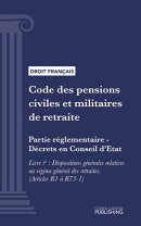 Code des pensions civiles et militaires de retraite