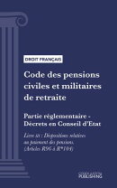Code des pensions civiles et militaires de retraite