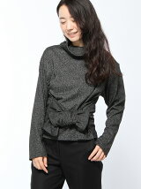 Dispark/(L)ウェストマークニットソー