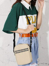 BROWNY/(L)ロゴパイピングミニショルダーバッグ