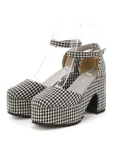 JUNIOR SWEET/(L)厚底ヒールパンプス