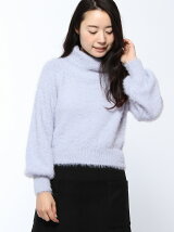 BROWNY/(L)オフタートルフェザーセーター