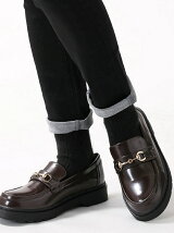 BROWNY/(L)ビット付ローファー