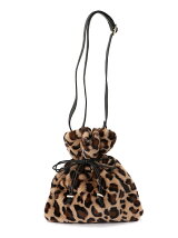 Dukkah/(L)ファー巾着ショルダーバッグ