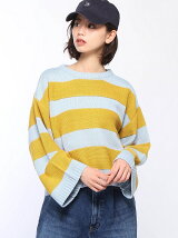 BROWNY/(L)ボーダーニット