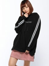 JUNIOR SWEET/(L)サイドラインパーカーワンピース