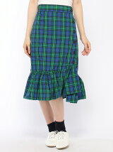 BROWNY/(L)チェックマーメイドスカート