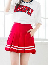 BROWNY STANDARD/(L)ラインBOXプリーツスカート