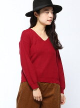 BROWNY STANDARD/(L)Vネックセーター