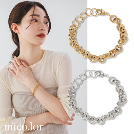 ステンレス ブレスレット (67) 丸 選択可 銀色 金色 金属アレルギー対応 バングル レディース メンズ 送料無料 サージカル ニッケルフリー