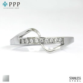指輪 レディース ステンレス リング (139)ラインCZ 銀色 指輪 レディース 金属アレルギー対応 メンズ 送料無料 サージカルステンレス 316L プチプライス 男女兼用 かゆくならない メッキ コーティング アクセサリー 安い