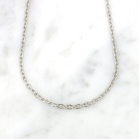 ステンレス チェーン (16) あずき 銀色 シルバー レディース ステンレス サージカルステンレス 316L 金属アレルギー対応 シンプル おしゃれ かわいい 送料無料 1000円ポッキリ