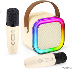 JIPZbg Bluetooth ~j JIPXs[J[ }CN2{t ƒp CX}CN Xs[J[ karaoke }CN LEDCg ŉ̗K lJIP fGbgΉ t@