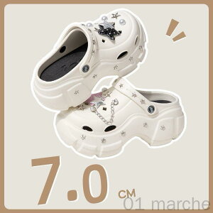 スリッパ もこもこ スリッポン レディース 猫パンチ 7CMヒール 春夏対応 厚底 室外履き サンダル クロックス風 Y2Kファッション かわいい 歩きやすい