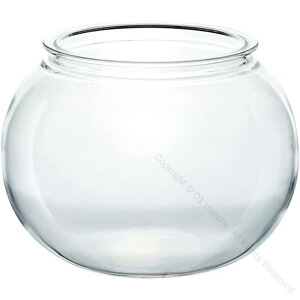 金魚鉢 丸型高透明プラスチックアクリル製 観葉植物用インテリア容器アクアリウムボウル 水耕栽培対応大容量 おしゃれ花瓶透明タイプ