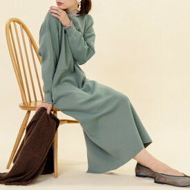 楽天市場 ニットワンピース 静電気防止の通販