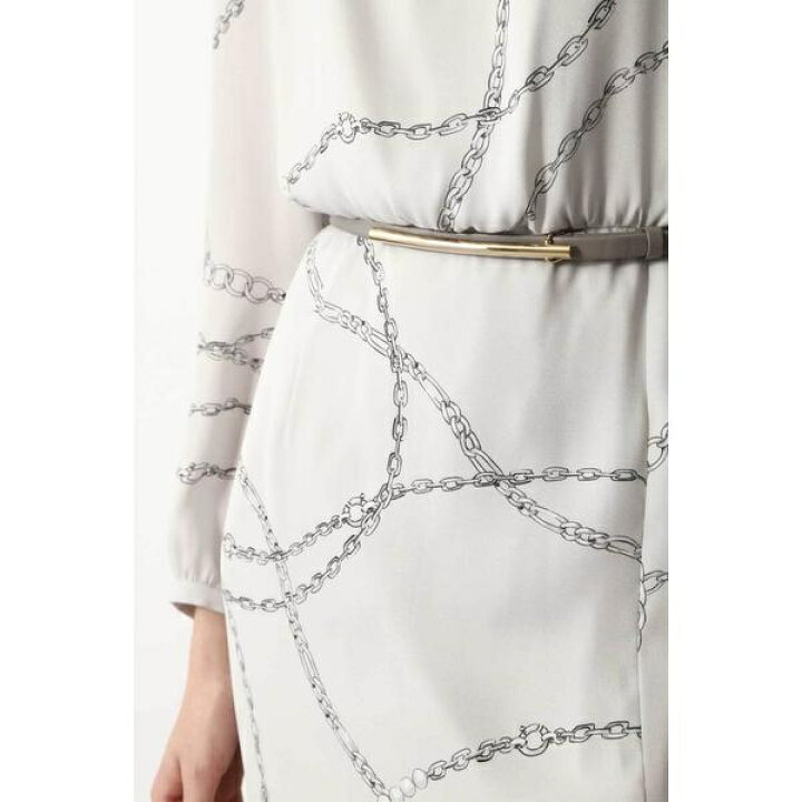 楽天市場】チェーンモチーフプリントワンピース／ピンキー＆ダイアン  