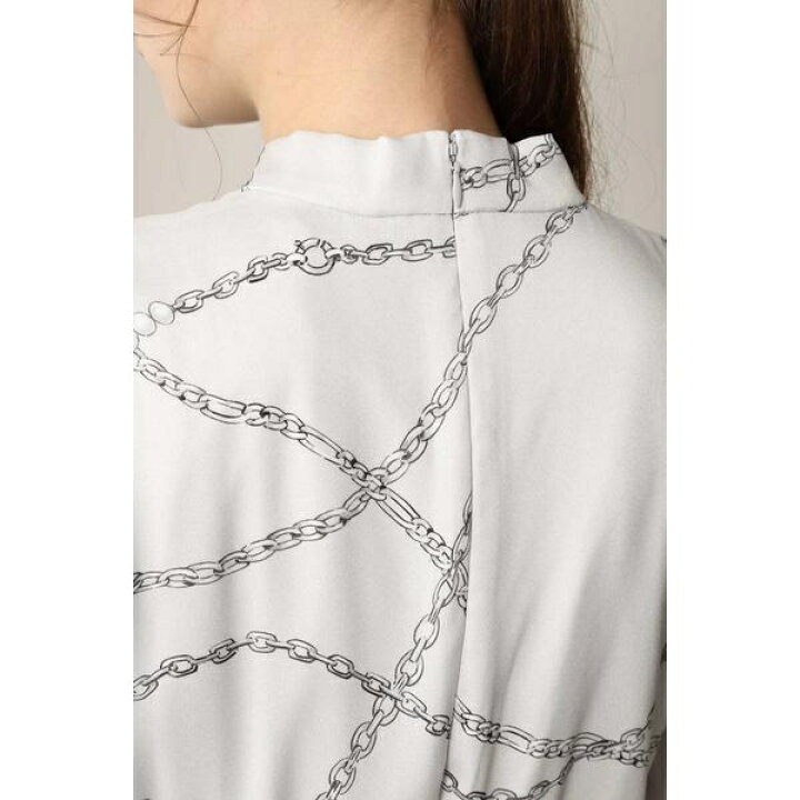 楽天市場】チェーンモチーフプリントワンピース／ピンキー＆ダイアン  