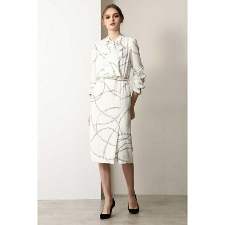 楽天市場】チェーンモチーフプリントワンピース／ピンキー＆ダイアン  