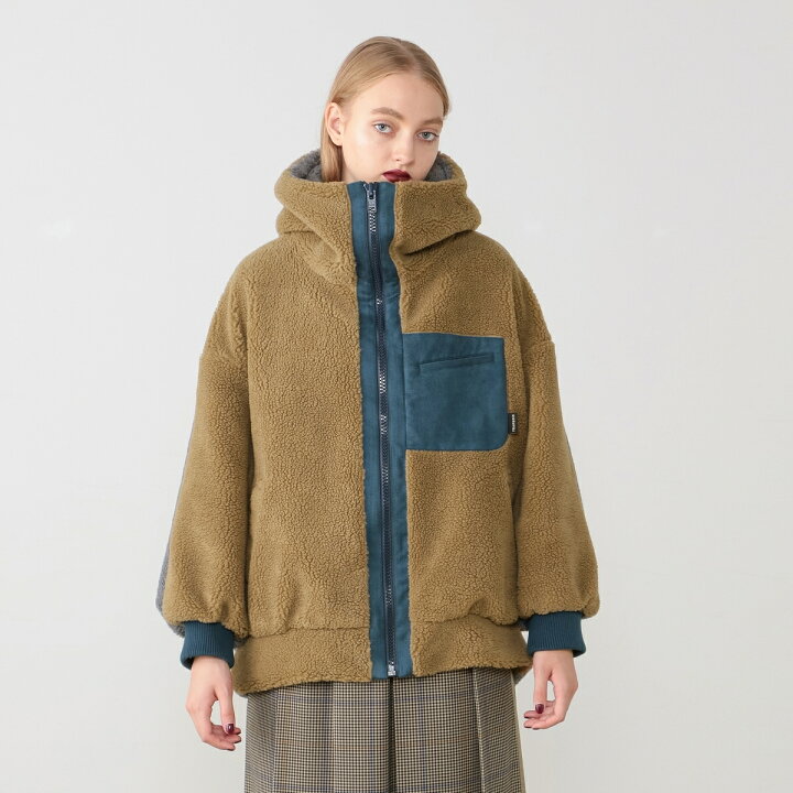 楽天市場】モコゾン ボアブルゾン／フラボア : 丸井（マルイ）楽天市場店 