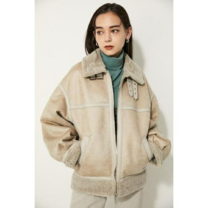 楽天市場】SHORT MOUTON COAT／ラグア ジェム（LAGUA GEM） : 丸井 
