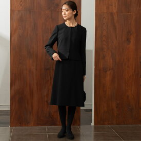 【前開き】【喪服】ジャケット＆ワンピース/ブラックフォーマル/七五三/お宮参り/オールシーズン／フォルムフォルマ（form forma）