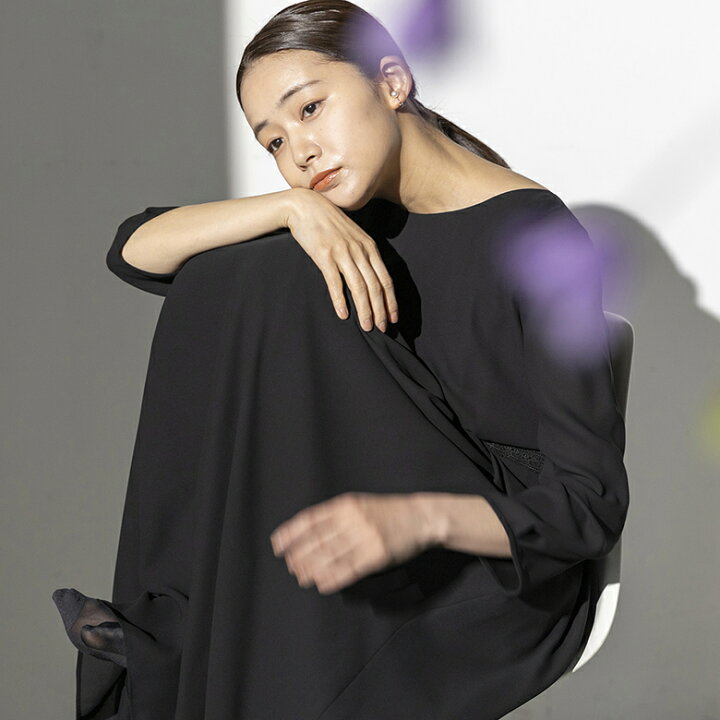 楽天市場】【喪服】テーラードカラージャケット＆ロングワンピース 