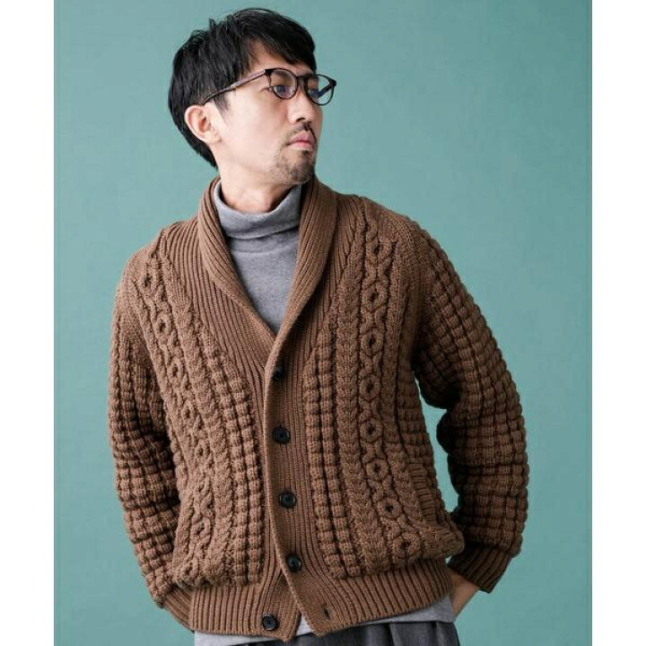 楽天市場】／／MID－CENTURY×LIBRARYニットカーディガン／ナノ 