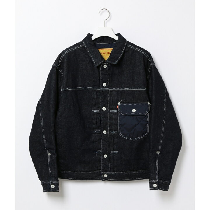 楽天市場】【LEVI S RED】LR QUILT TYPE I TRUCKER BLUE OX RINSE 