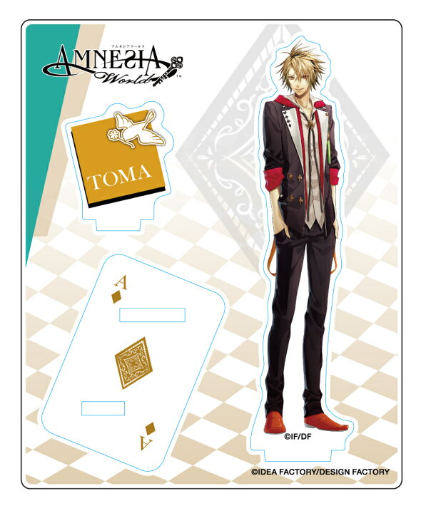 楽天市場】【AMNESIA world】アクリルスタンド-制服ver- トーマ 