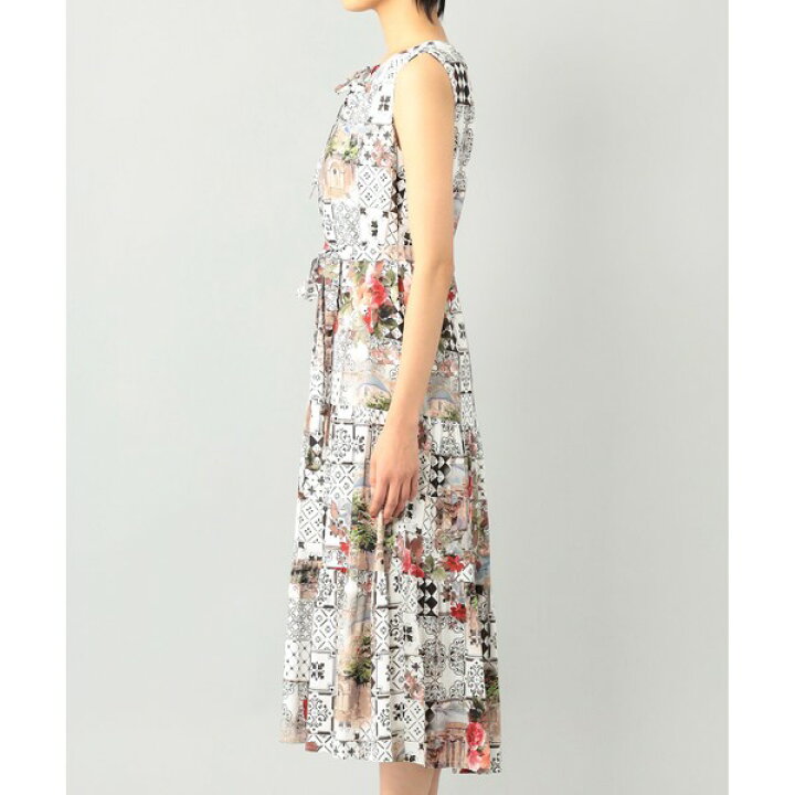 楽天市場】タイルパターンプリントワンピース／グレースコンチネンタル  