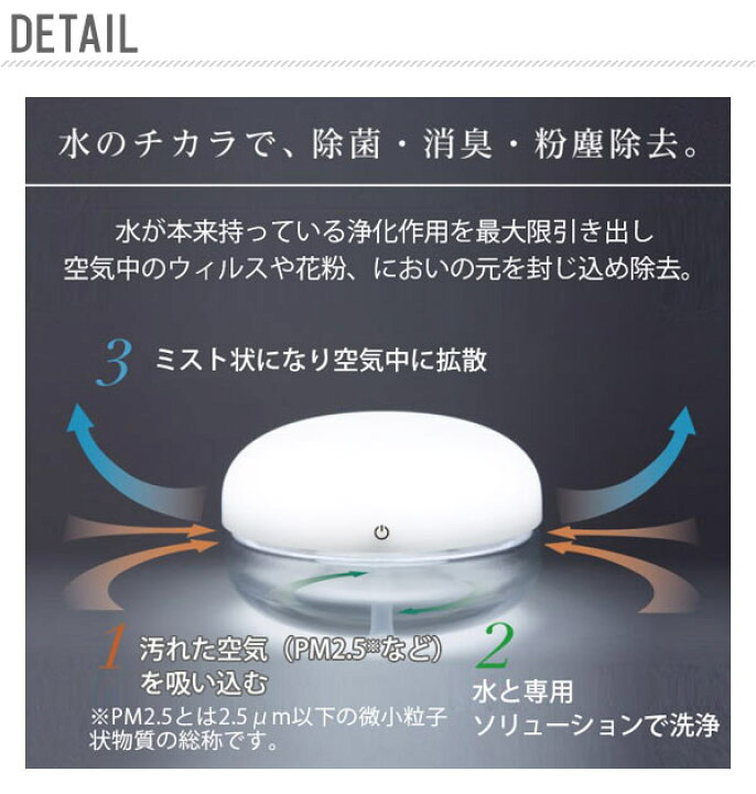 楽天市場】アロマ 空気清浄機 通販 ディフィーザー 消臭 セラヴィ 