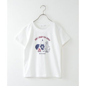 【キッズ】タケウチアツシコラボTシャツ BOYS（120～150cm）(テント)／イッカ（ikka）