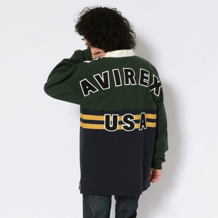 楽天市場】ヴァーシティー ラガーシャツ／VARSITY RUGGER 