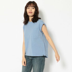 MANASTASH／マナスタッシュ　Ws　SLEEVELESS　POCKET　TEE　ウィメンズスリ／ビーバー