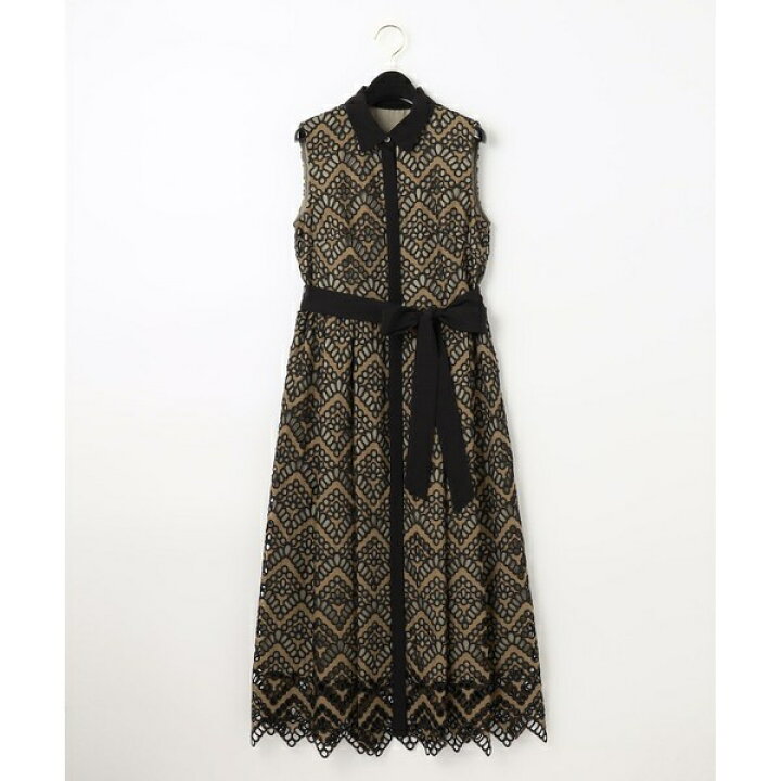 楽天市場】カットワークノースリーブワンピース／グレース  