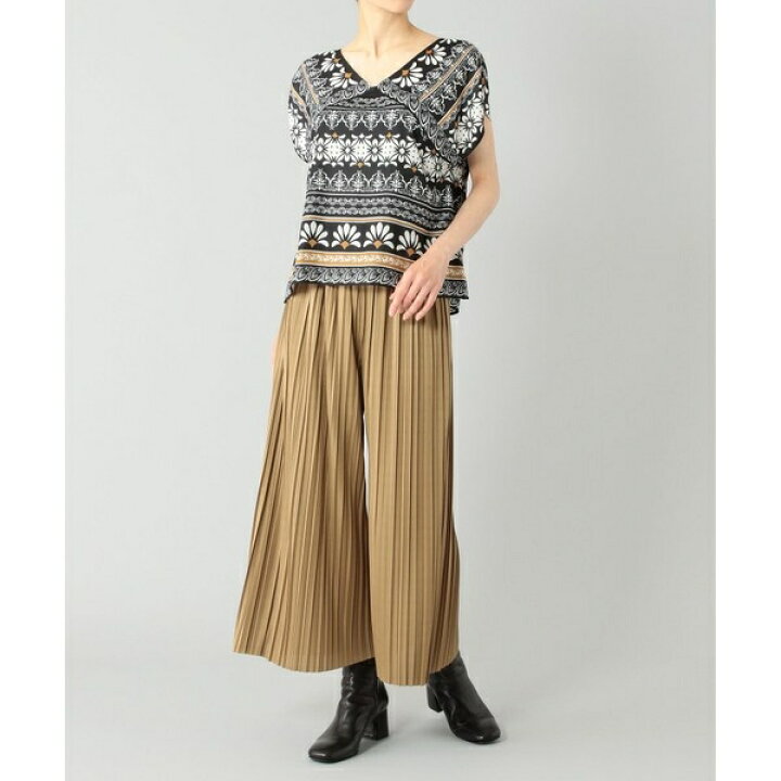 楽天市場】スムースプリーツパンツ／グレースコンチネンタル（GRACE  