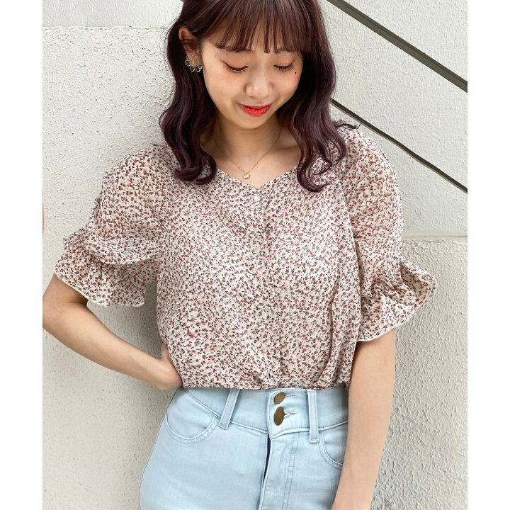 楽天市場 ヘルシーレースアップブラウス マジェスティックレゴン 丸井 マルイ 楽天市場店