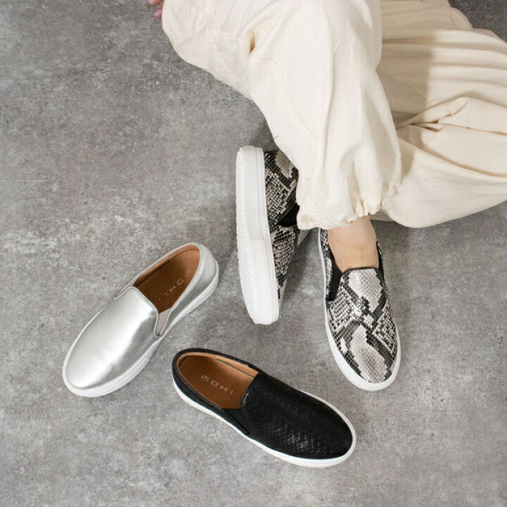 楽天市場】【MOHI／ モヒ】パイソンスリッポン／ノーリーズ : 丸井  