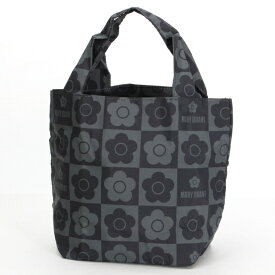 【高さ約22×幅18×まち13cm】洗えるエコバッグ（小）1202（レディース）／マリークワント（MARY QUANT）