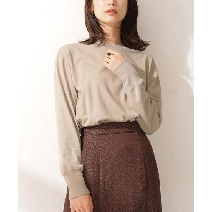 楽天市場 Anti Soaked 汗染み防止 ラウンドトップス 長袖 ナノユニバース Nano Universe 丸井 マルイ 楽天市場店