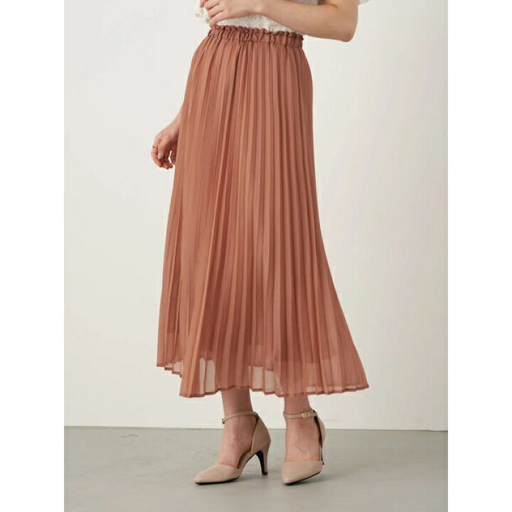 楽天市場 シフォンプリーツスカート アースミュージック エコロジー 丸井 マルイ 楽天市場店