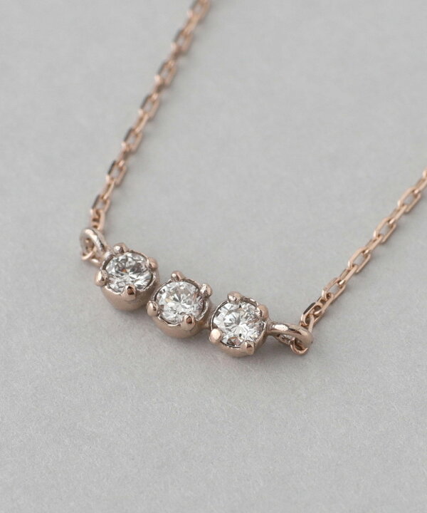 楽天市場】三つ星ダイヤラインのネックレス[ロゼチナ]／シエナロゼ  